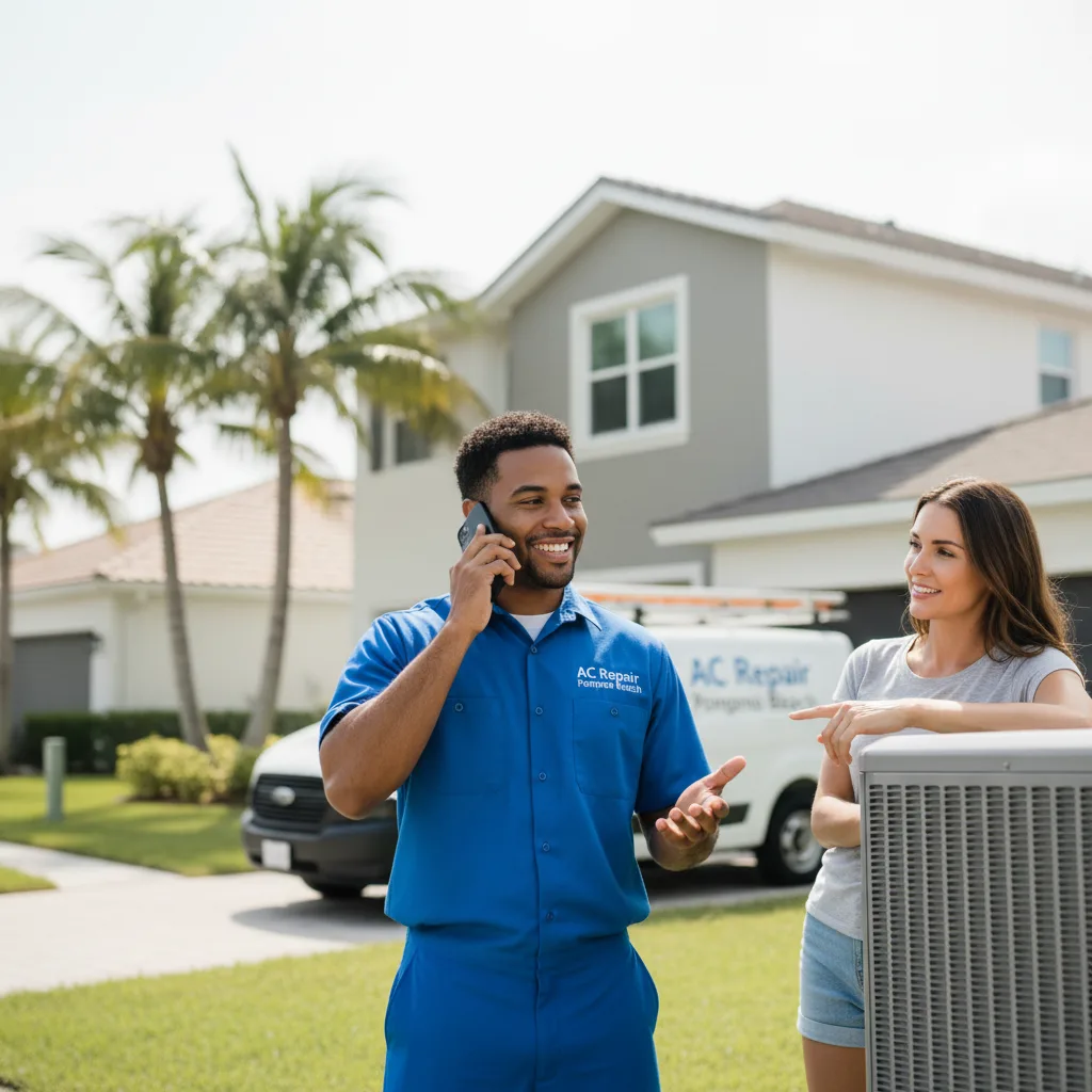 AC Repair Pompano Beach customer support in Island Heights